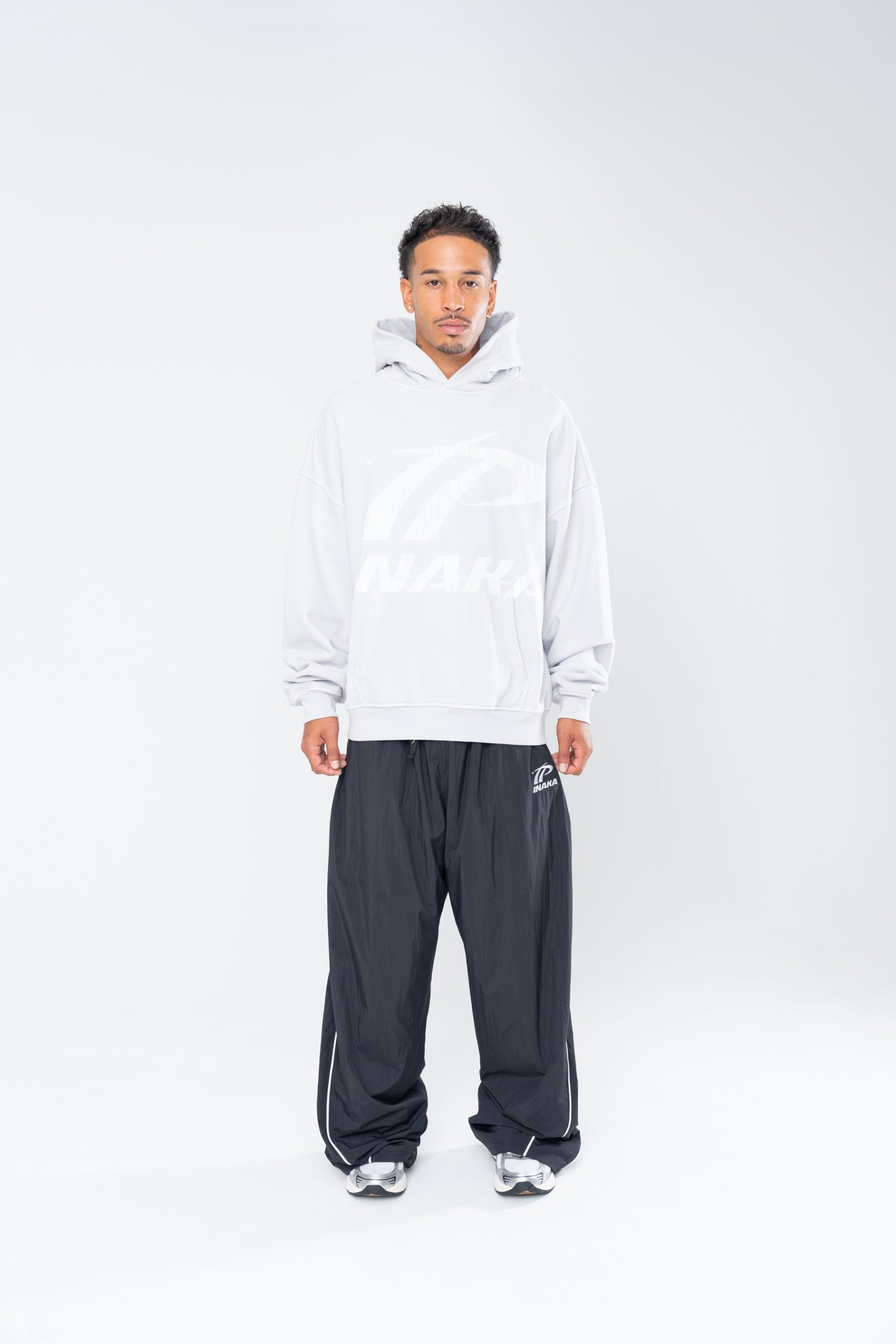 SPORTSWEAR DISTRESSED HOODIE - GRAY - Image 2