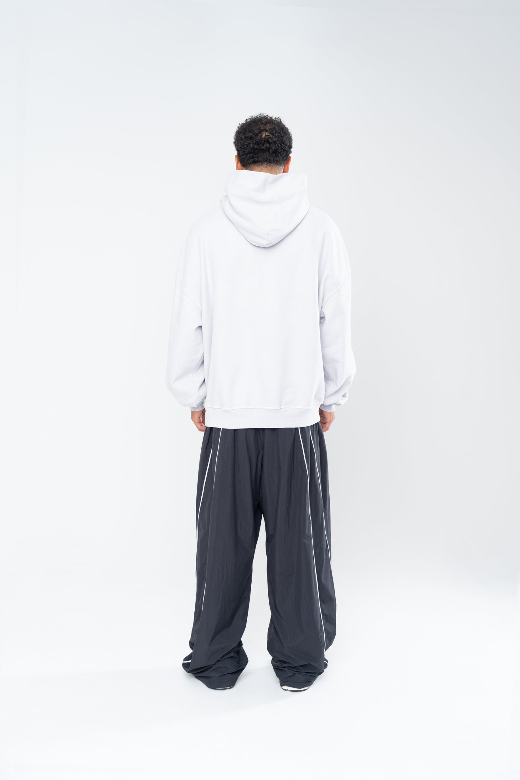 SPORTSWEAR DISTRESSED HOODIE - GRAY - Image 6