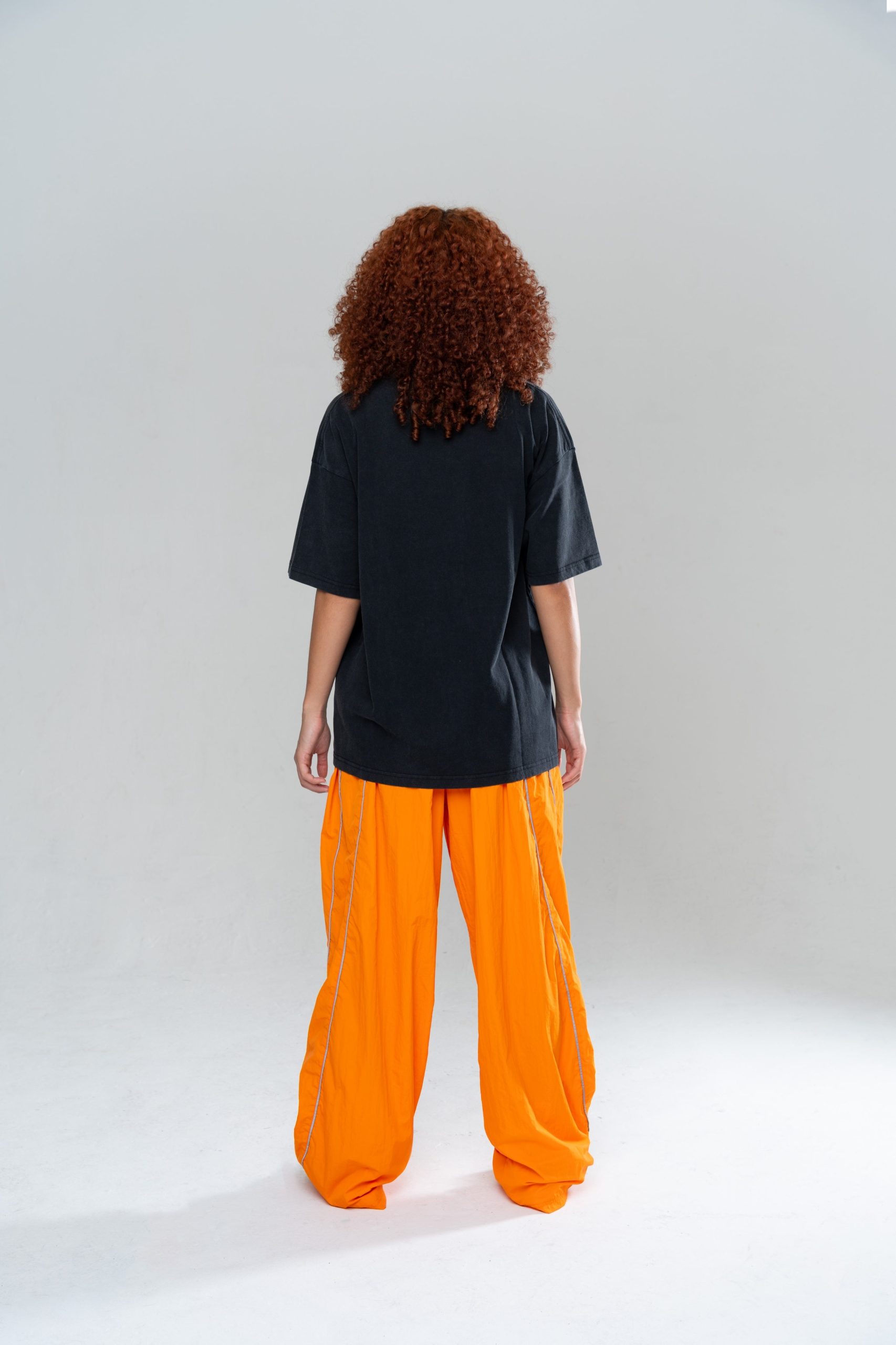 ICONIC BAGGY TRACKPANTS - ORANGE - Image 7