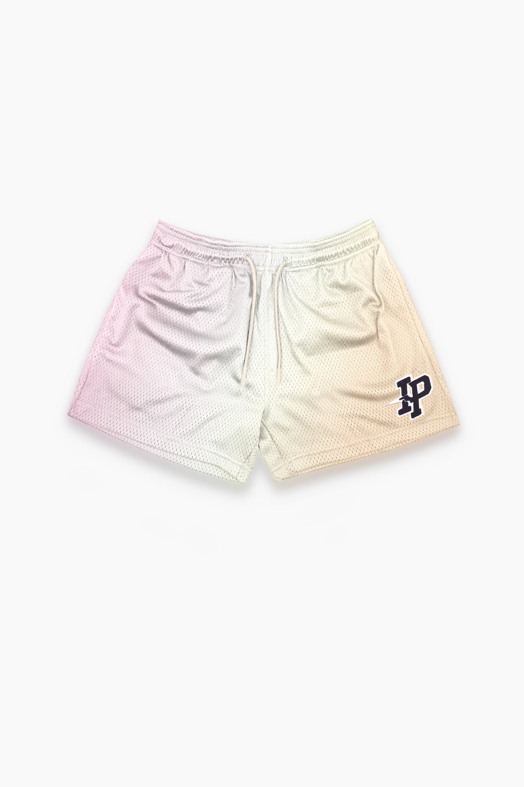 WOMENS GRAPHIC MESH SHORTS - LAVENDER GRADIENT