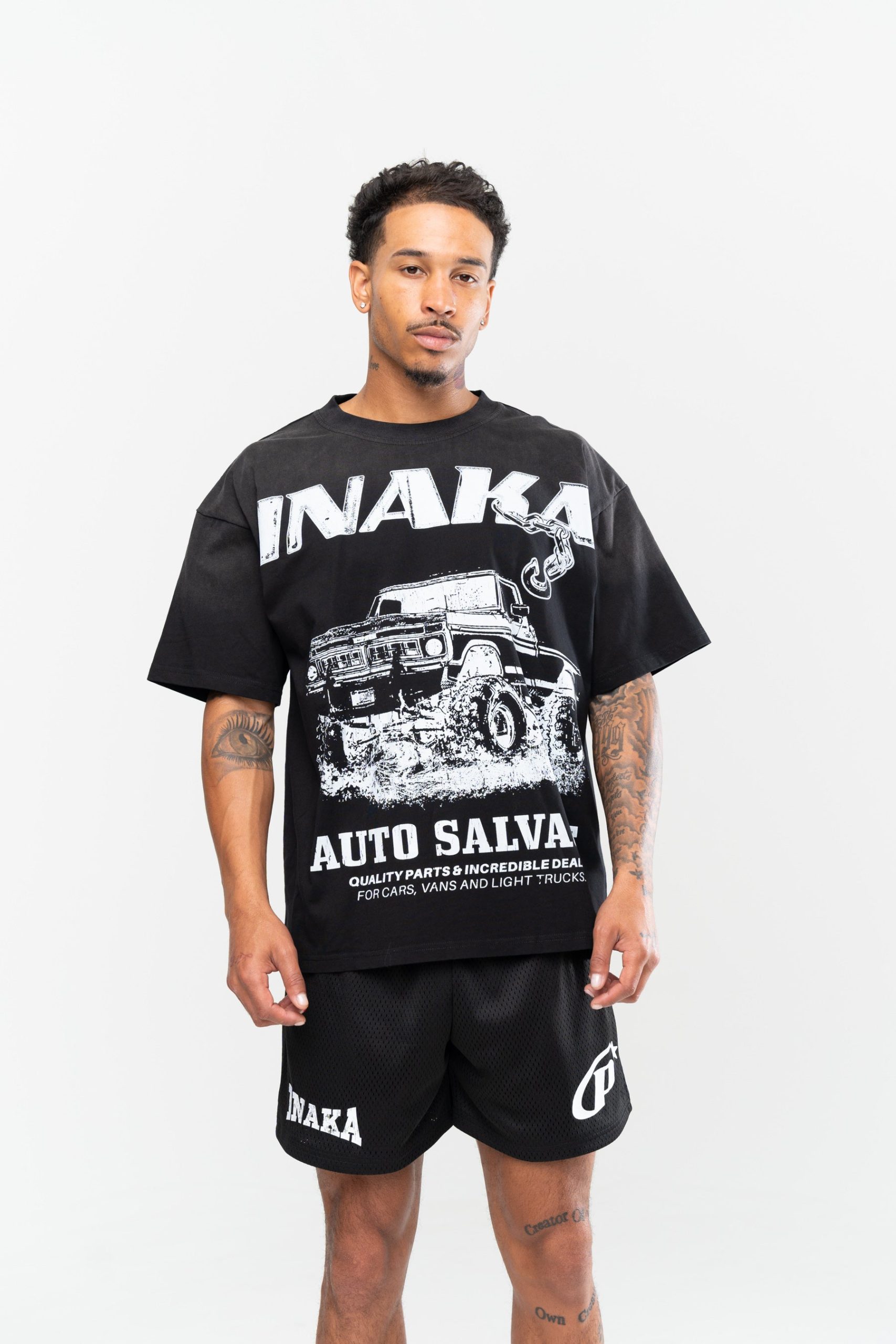 SALVAGE TEE - BLACK - Image 3