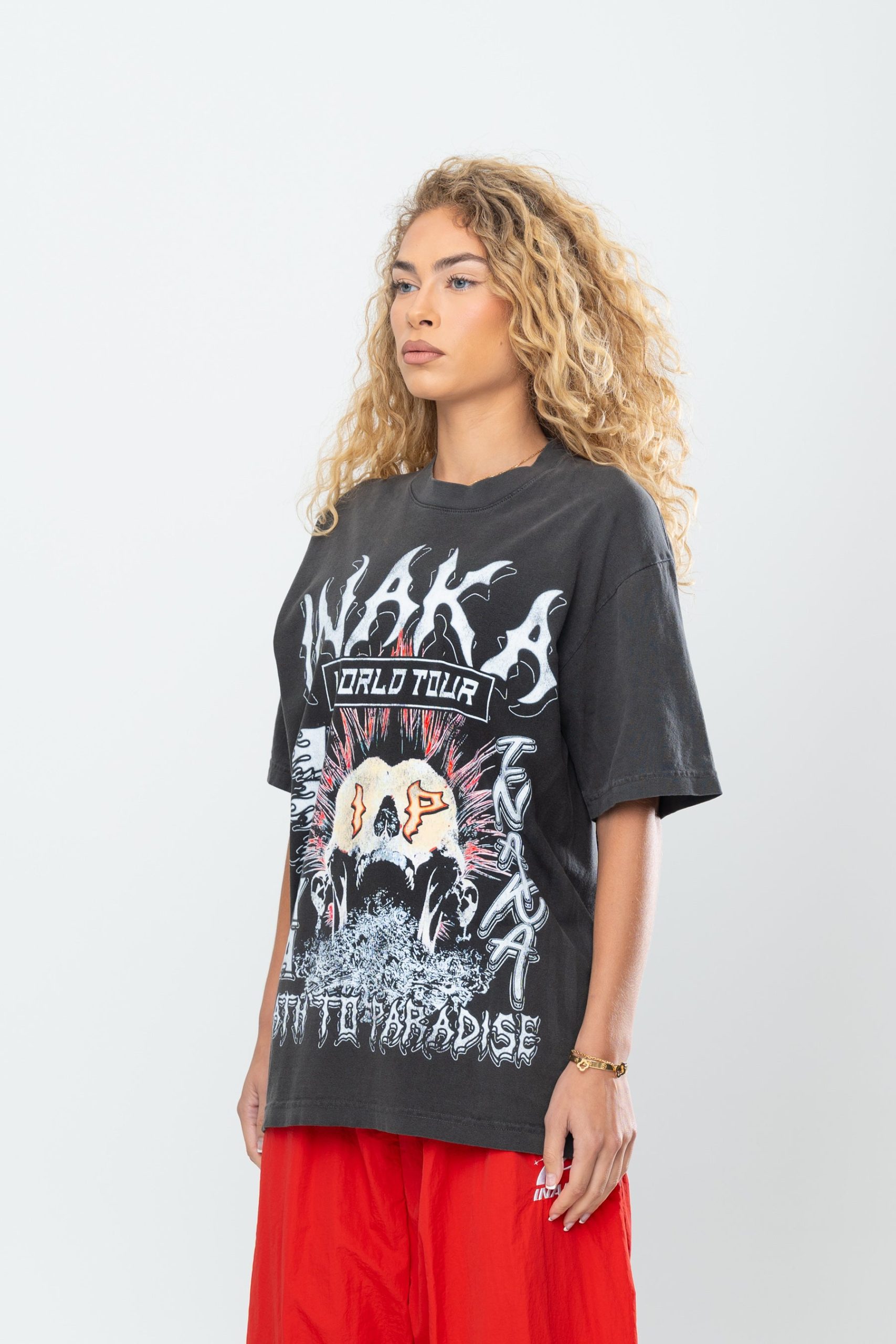 INAKA PATH TO PARADISE TEE - VINTAGE BLACK - Image 12