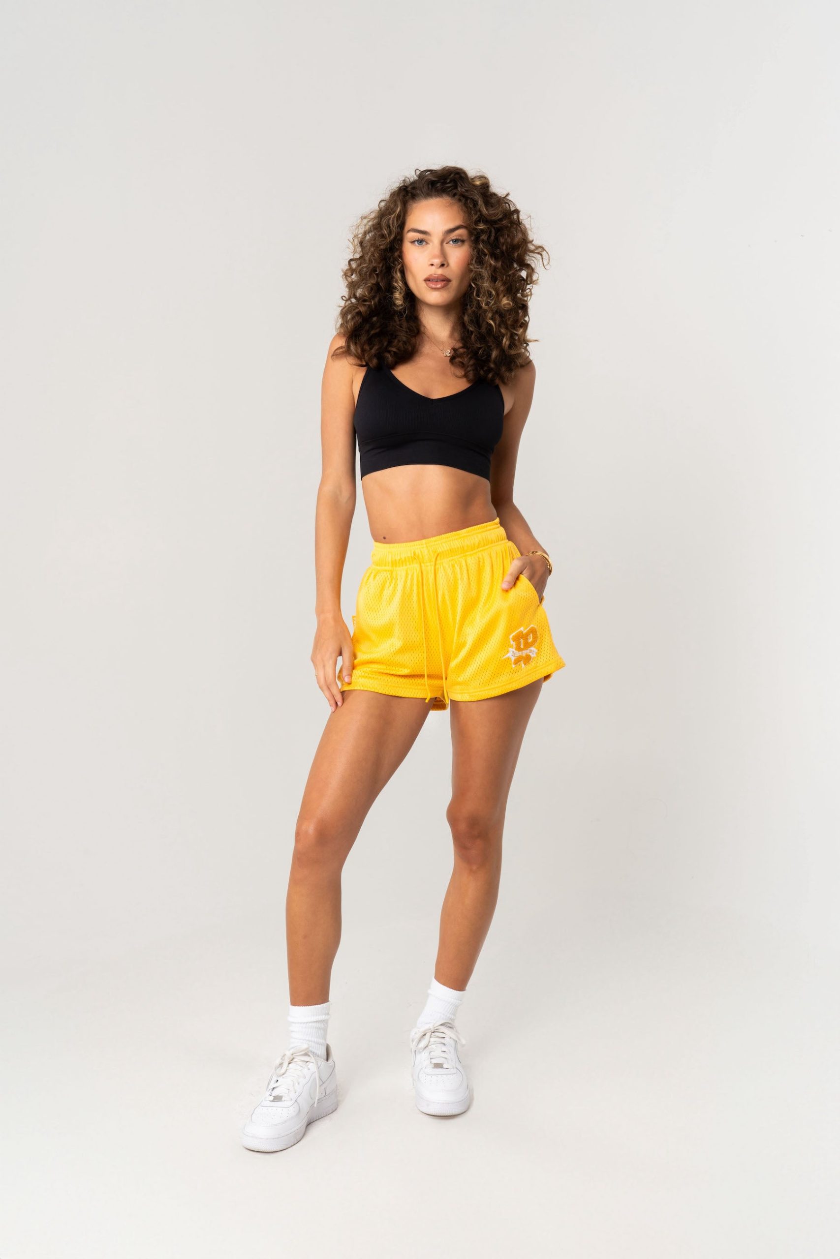 WOMEN'S ANNIVERSARY PATCH SHORTS - SUN - Image 2