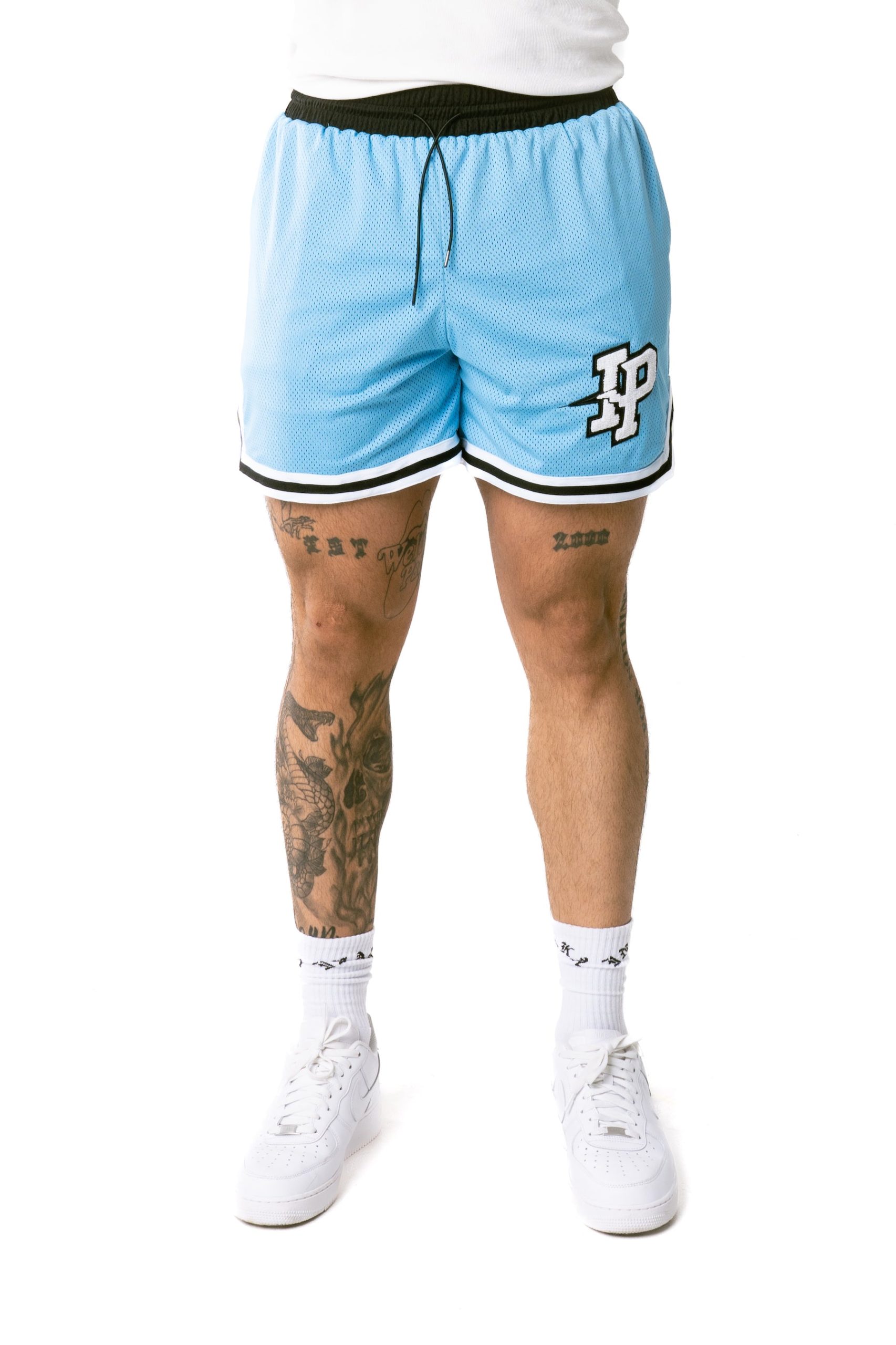 MEN'S LEAGUE MESH SHORTS - RETRO BLUE - Image 3