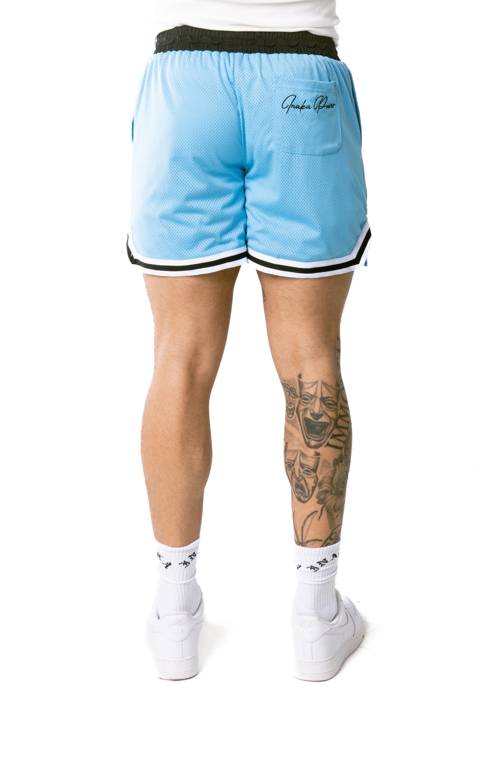 MEN'S LEAGUE MESH SHORTS - RETRO BLUE - Image 5