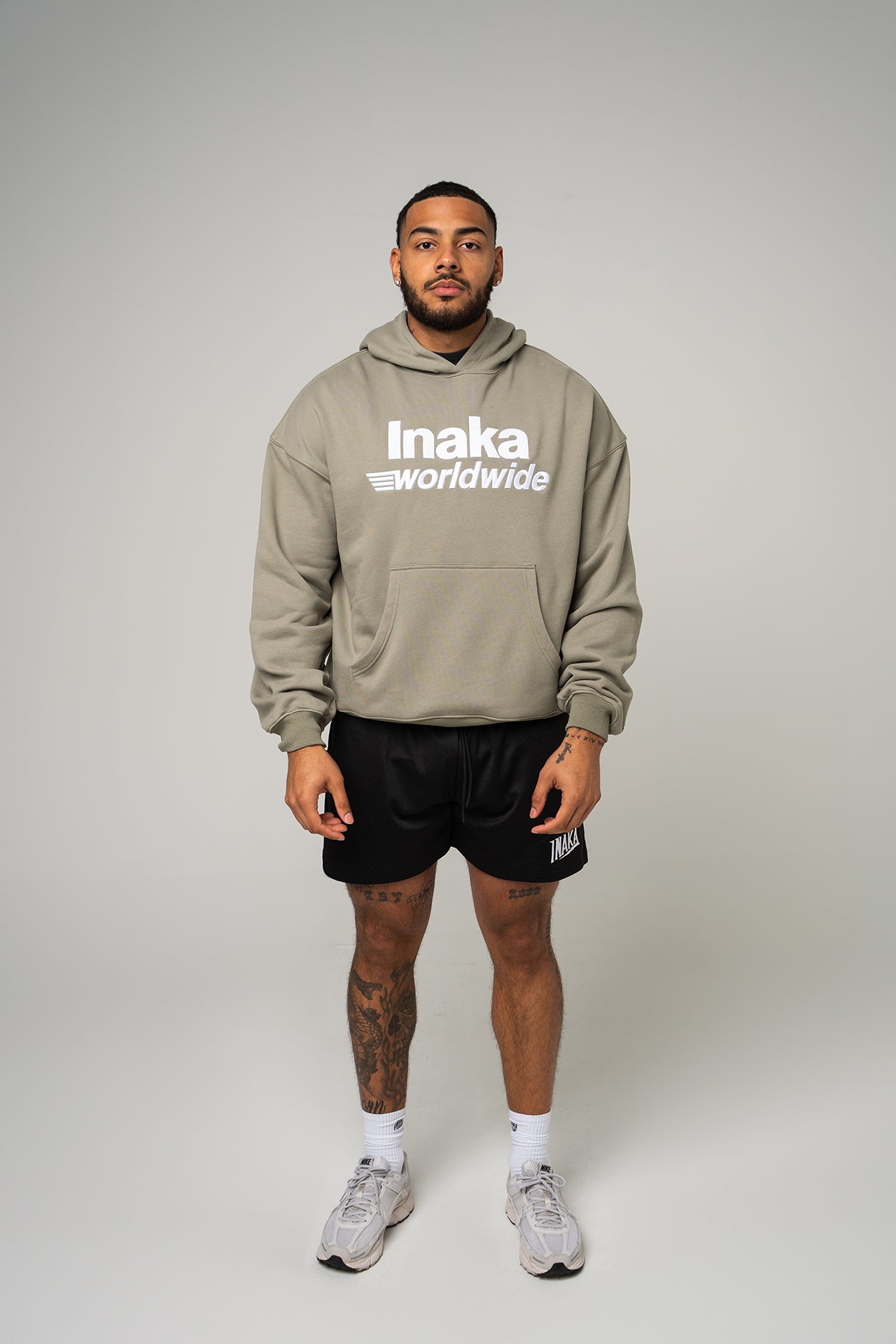 WORLDWIDE HOODIE - SAGE - Image 6