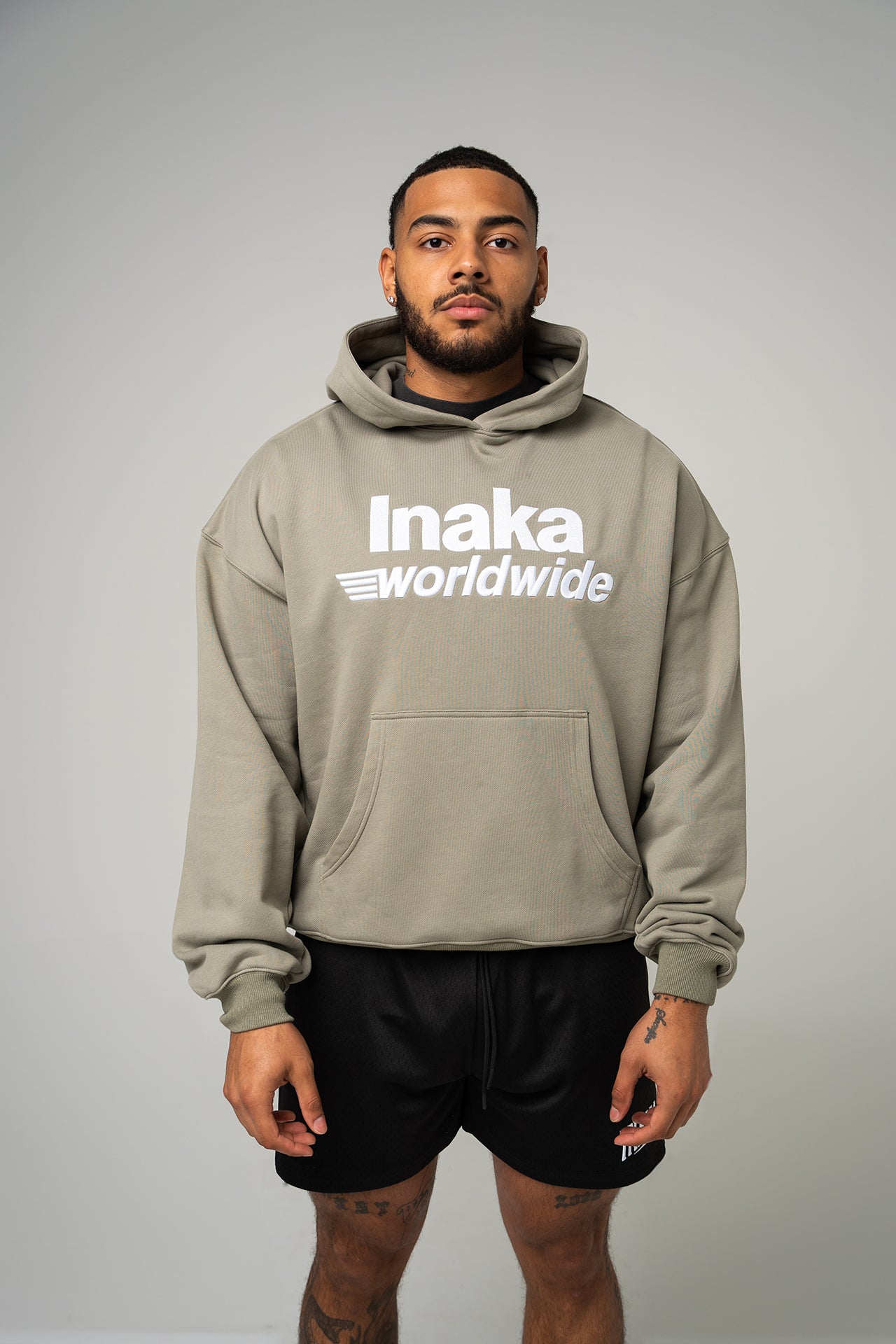 WORLDWIDE HOODIE - SAGE - Image 4