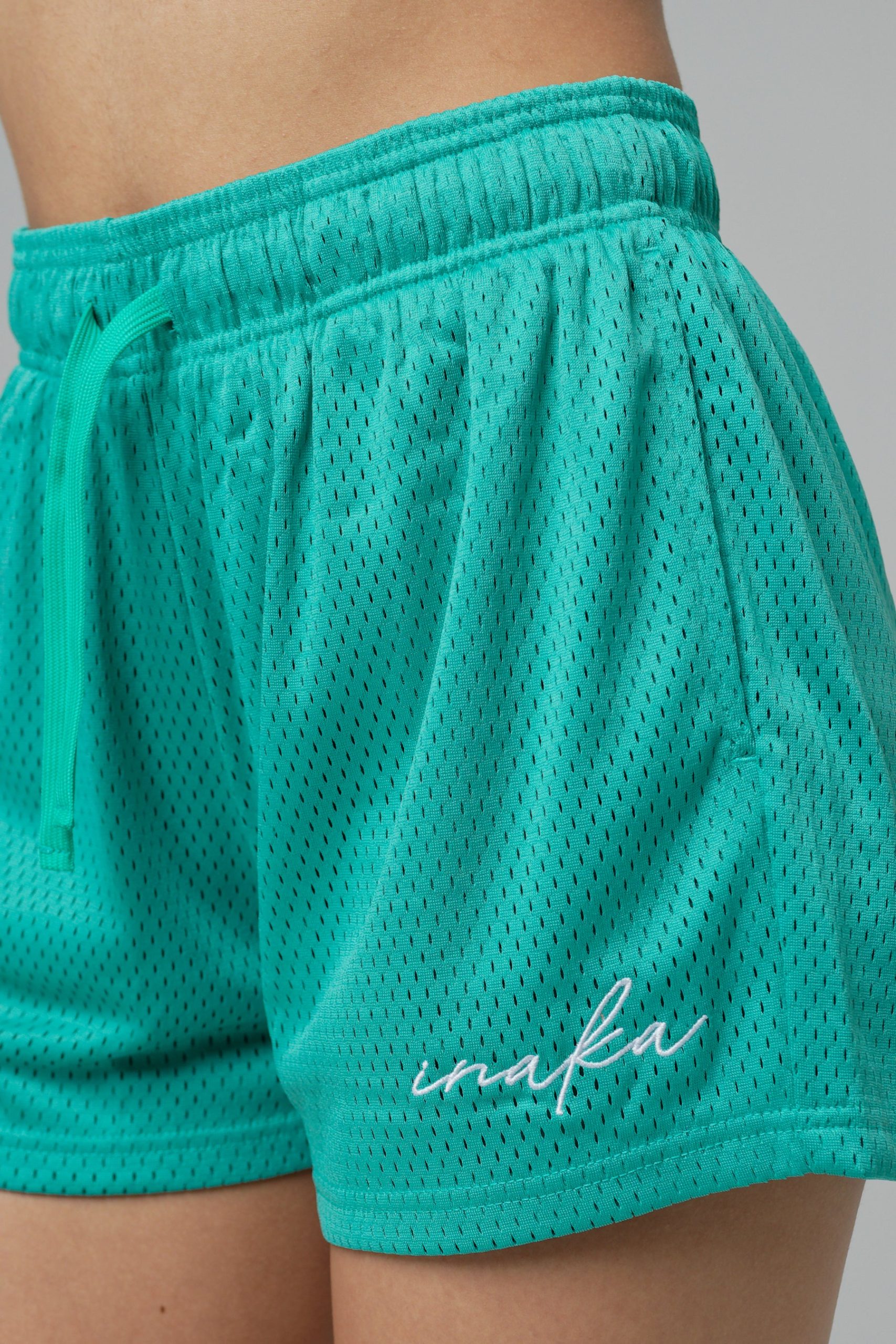 WOMEN'S BASIC SHORTS - SEAFOAM GREEN - Image 3