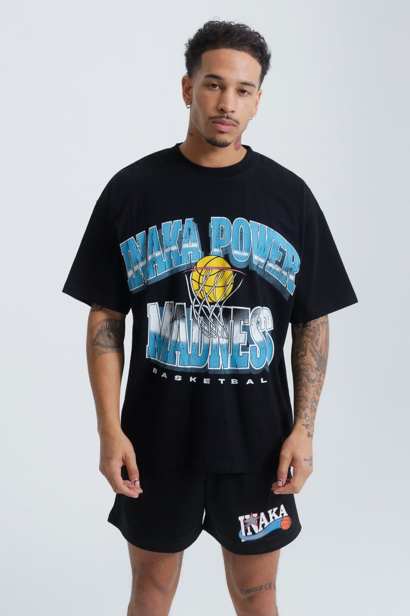 INAKA MADNESS TEE - BLACK - Image 3