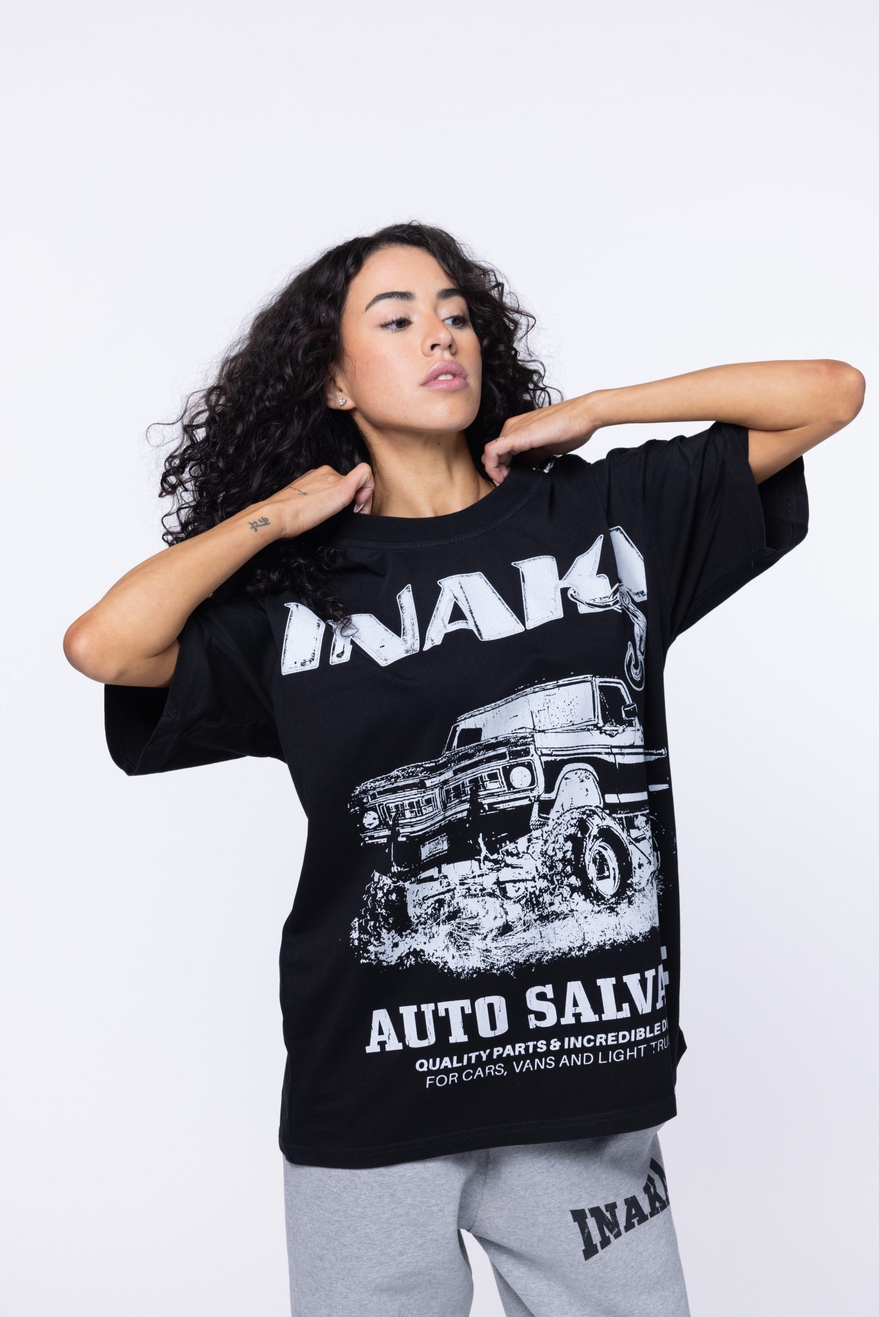 SALVAGE TEE - BLACK - Image 5