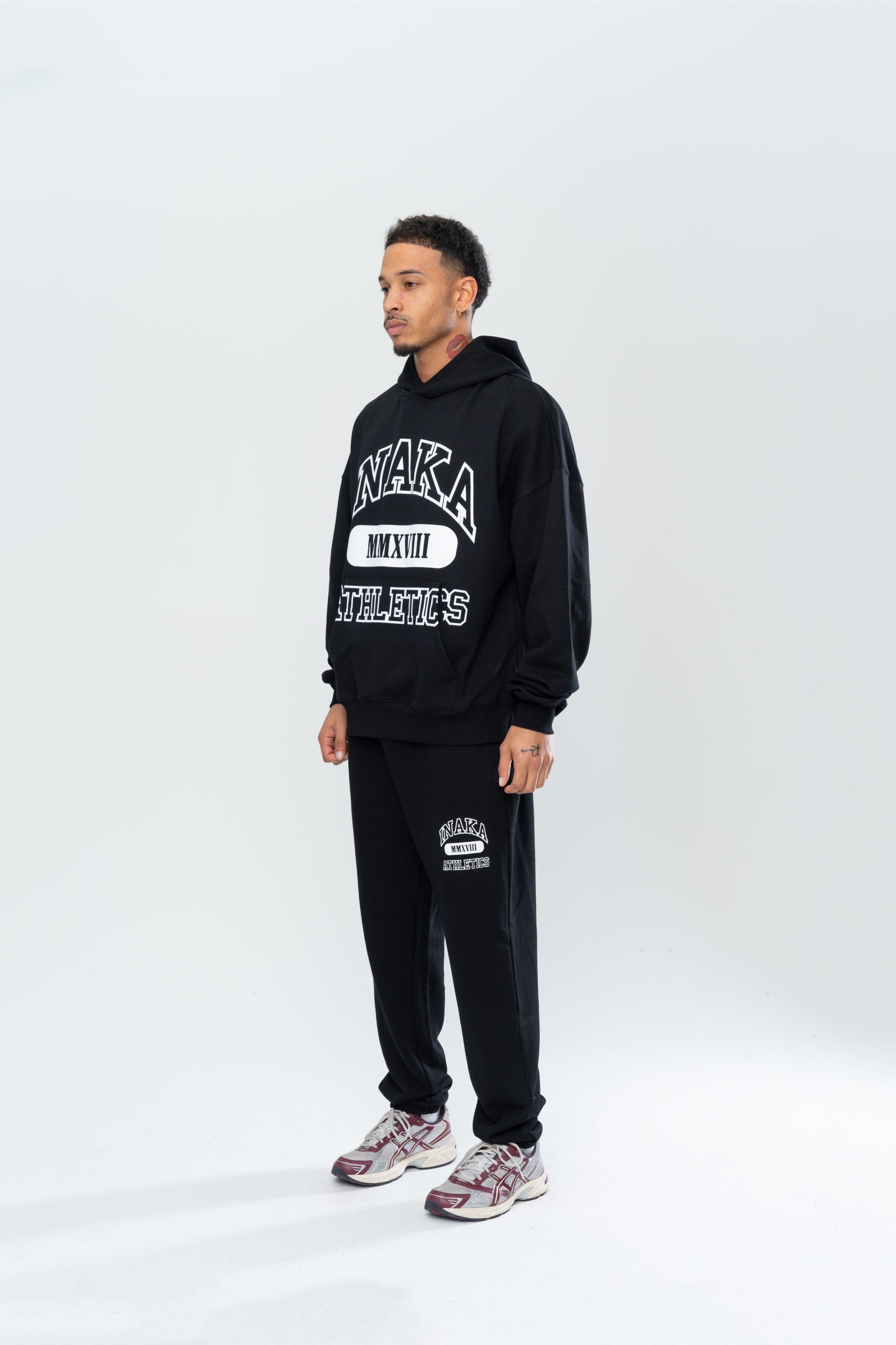 ATHLETICS HOODIE - BLACK - Image 4