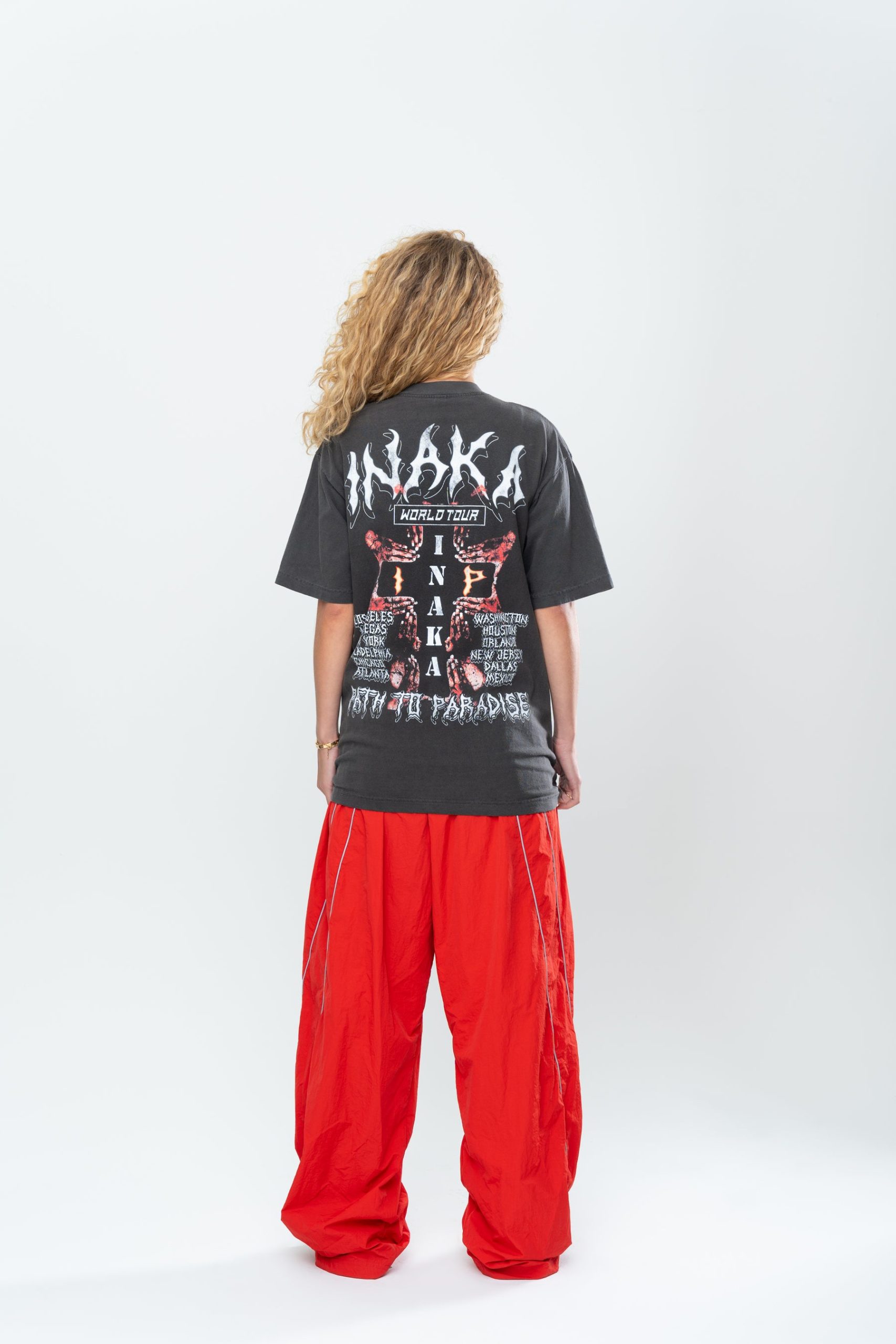 INAKA PATH TO PARADISE TEE - VINTAGE BLACK - Image 13