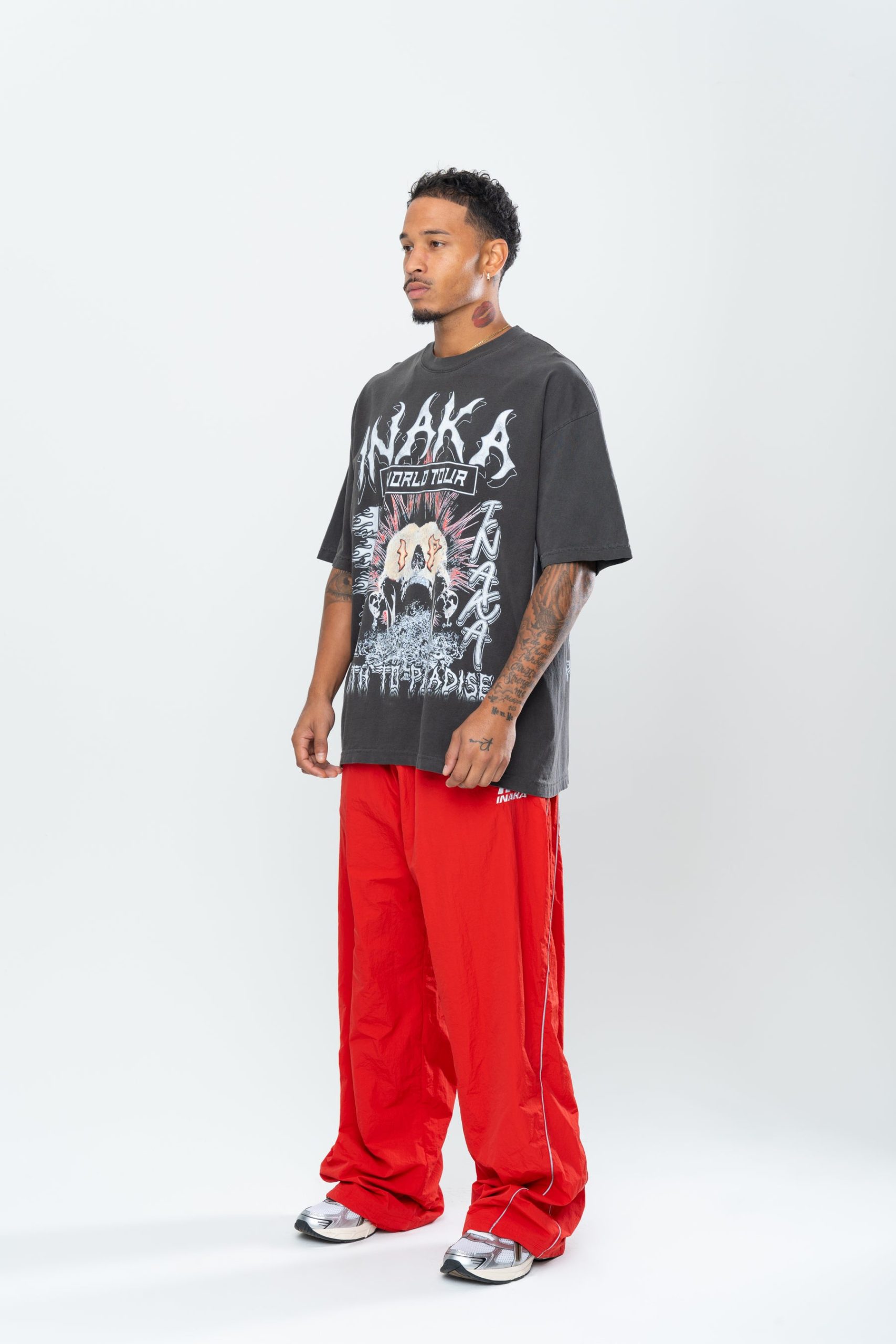 INAKA PATH TO PARADISE TEE - VINTAGE BLACK - Image 5