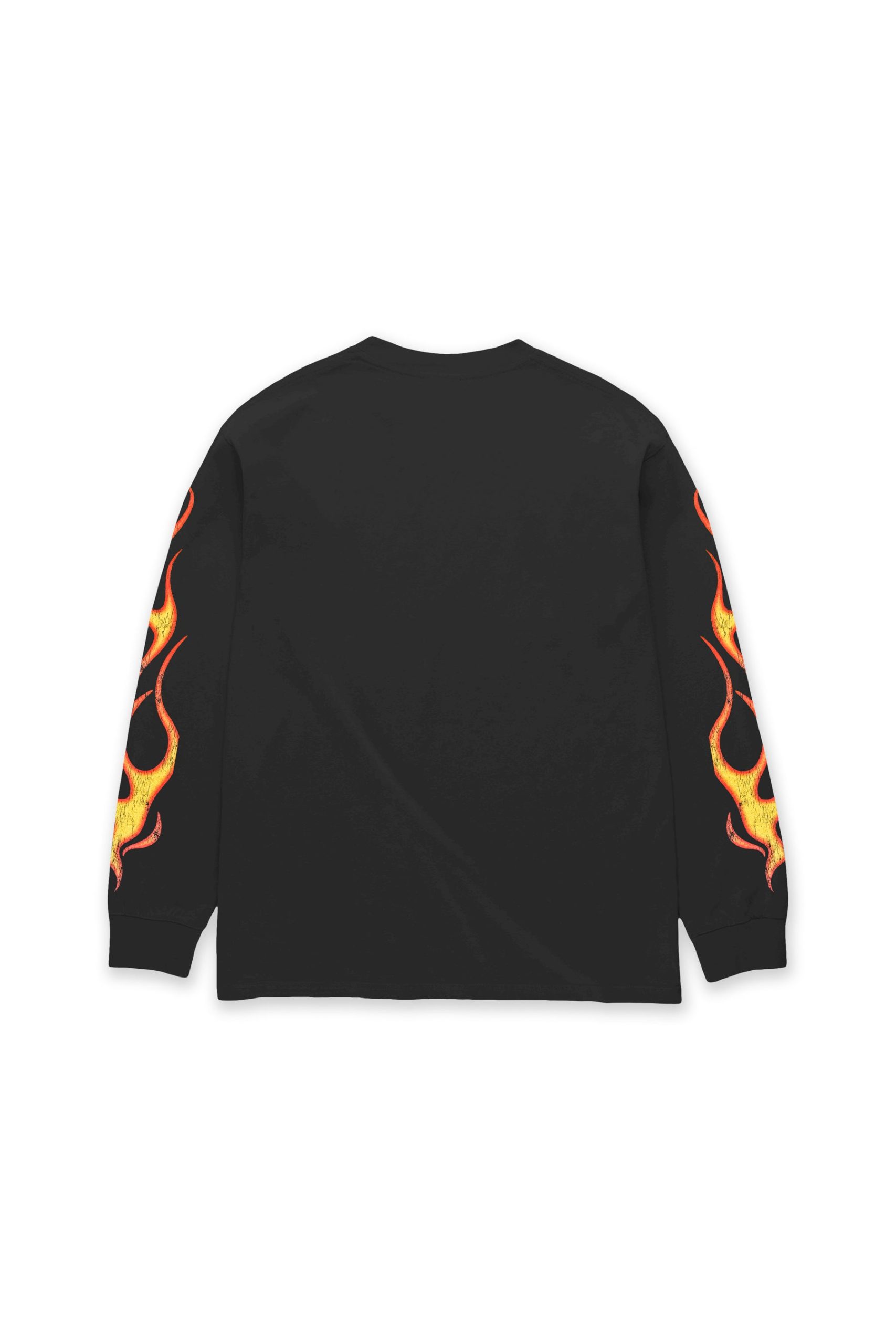 INAKA FLAME EAGLE LONG SLEEVE - BLACK - Image 2