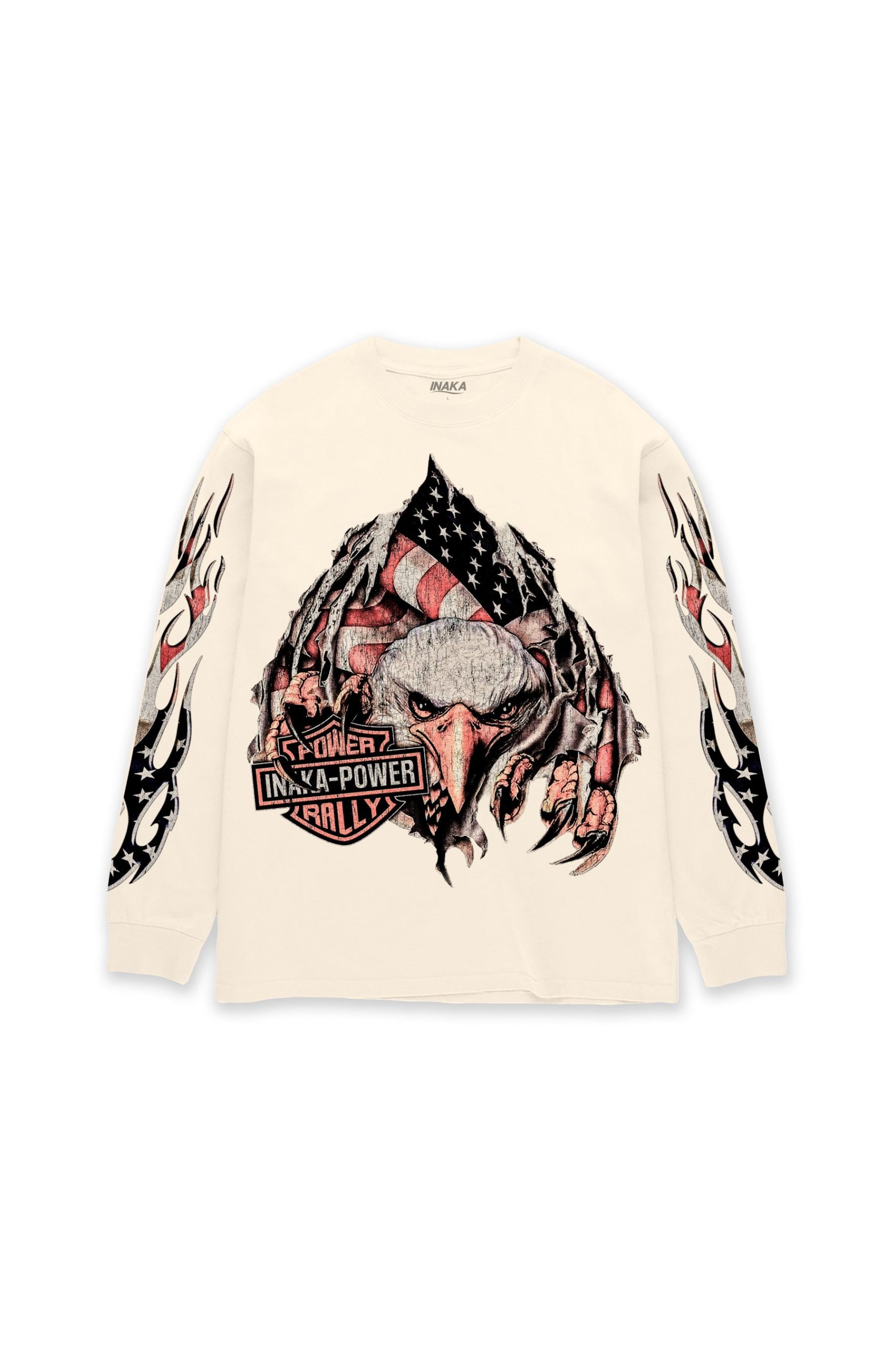 INAKA AMERICANA LONG SLEEVE - CREAM