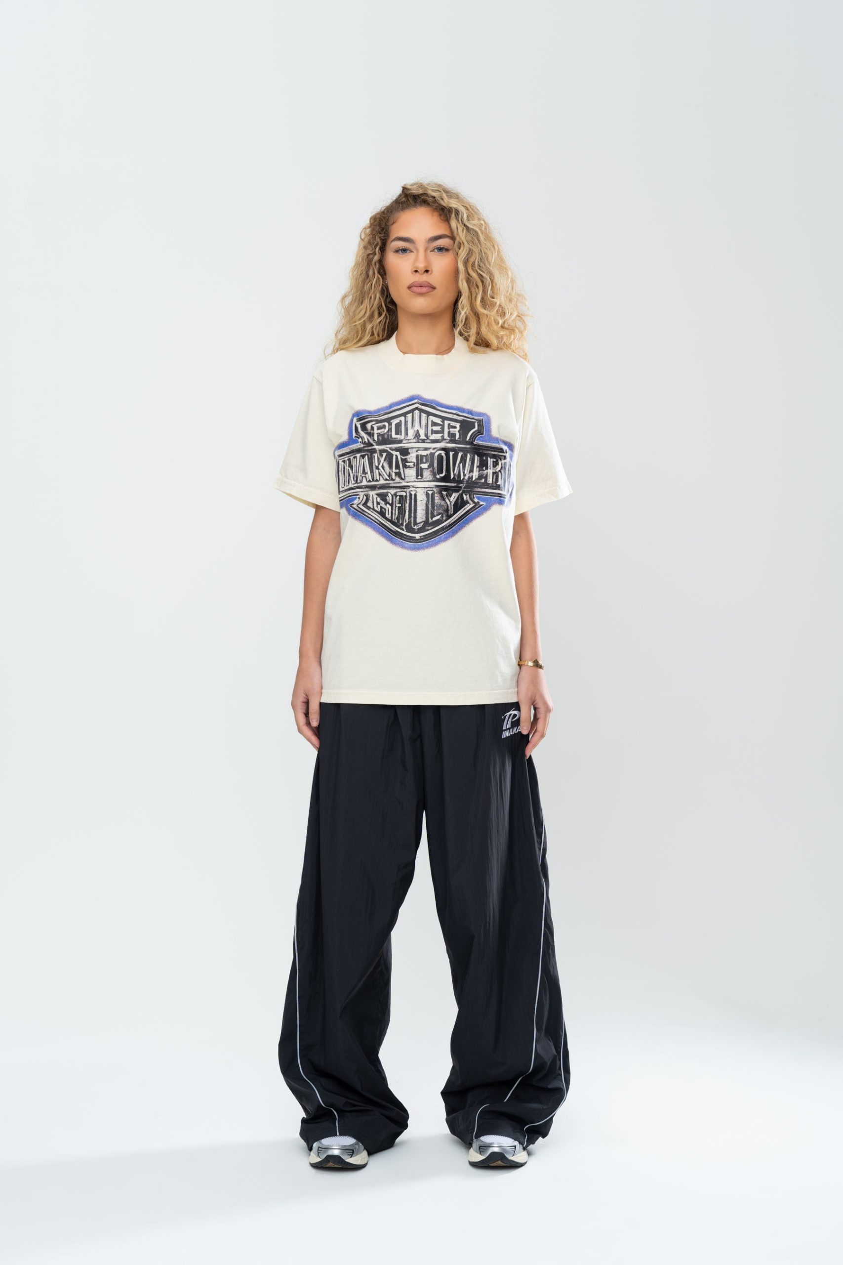 INAKA POWER RALLY TEE - CREAM