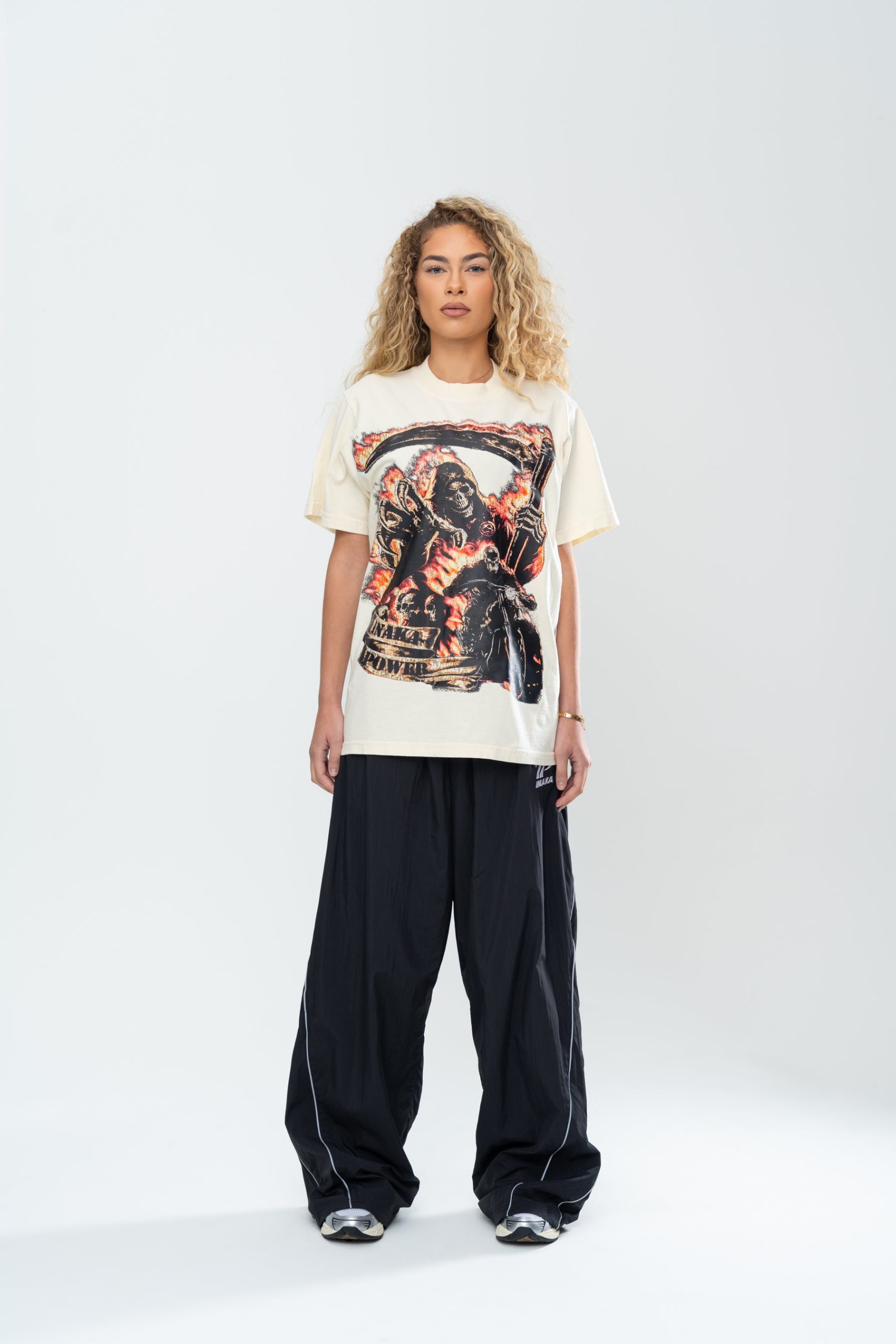 INAKA ROAD REAPER TEE - CREAM - Image 2